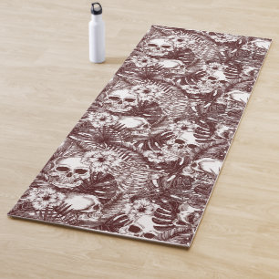 Tapis De Yoga Crânes de jungle Yoga Mat