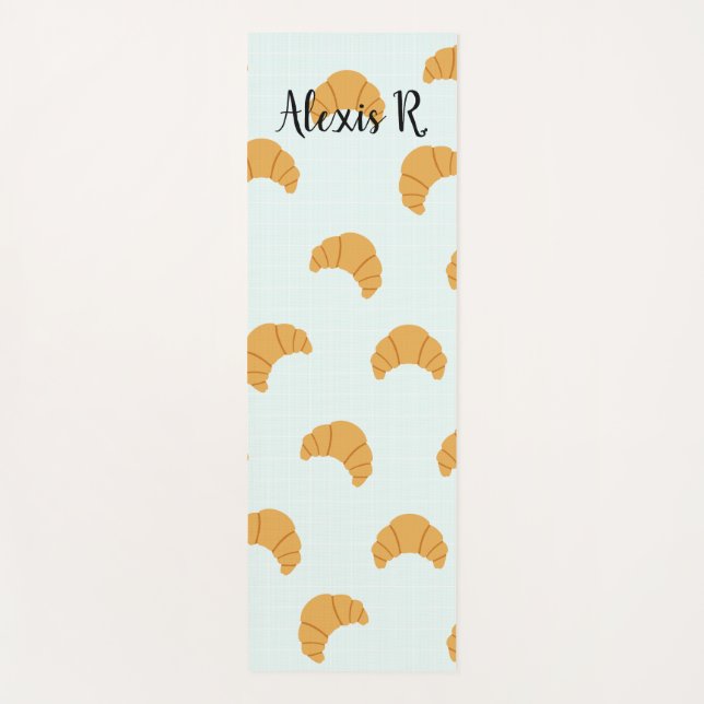 Tapis De Yoga Croissant personnalisé Yoga Mat (Devant)