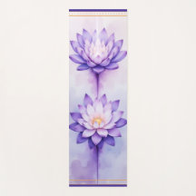 Tapis de Yoga Crown Chakra – Alignement d'énergie 