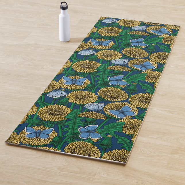 Tapis De Yoga Dandelion medow (En situation)