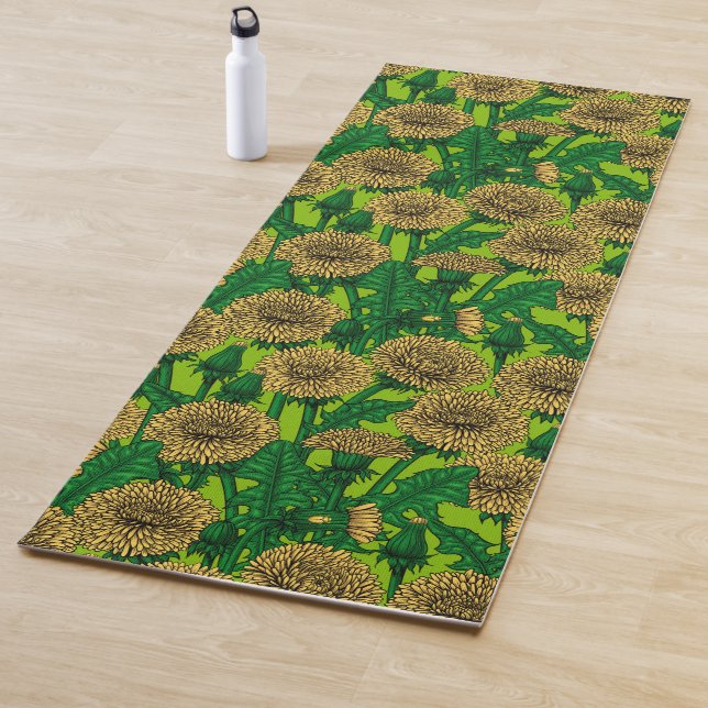 Tapis De Yoga Dandelions (En situation)