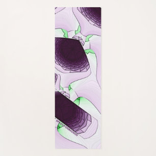 Tapis De Yoga Dans l'ombre de la couleur Violet