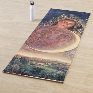 Tapis de yoga de déesse de lune