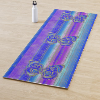 Tapis de yoga de papillon