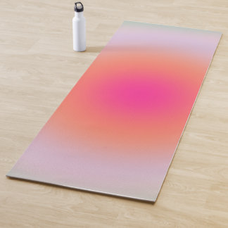 Tapis De Yoga Dégradé coloré vintage