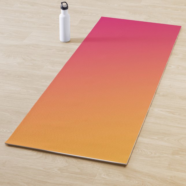 Tapis De Yoga dégradé de Sanguine Couleur Yoga Mat (Créateur téléchargé)