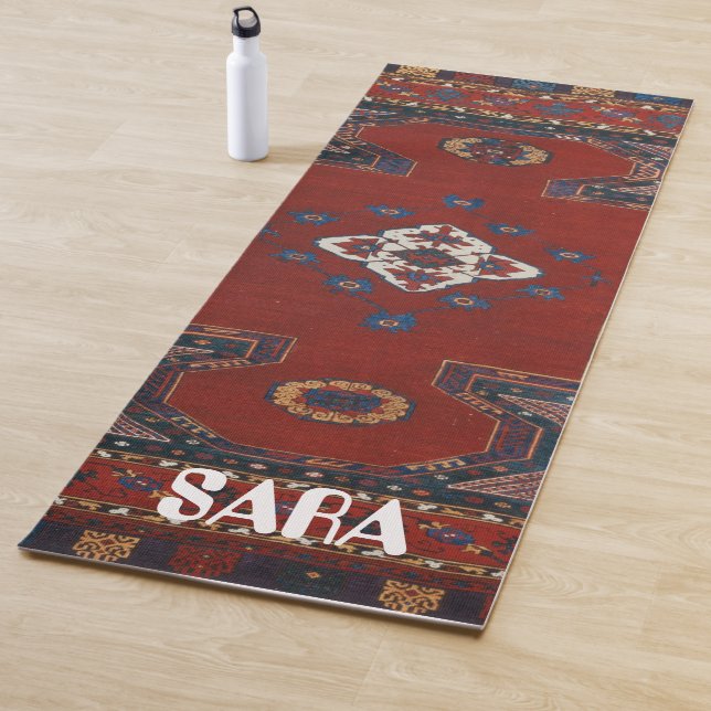 Tapis de yoga design parfait en Perse (En situation)