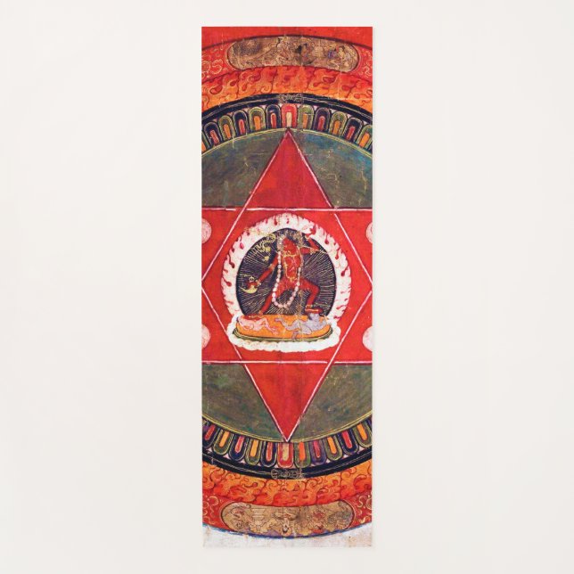 Tapis De Yoga Diagramme cosmique de Mandala pour la méditation (Devant)