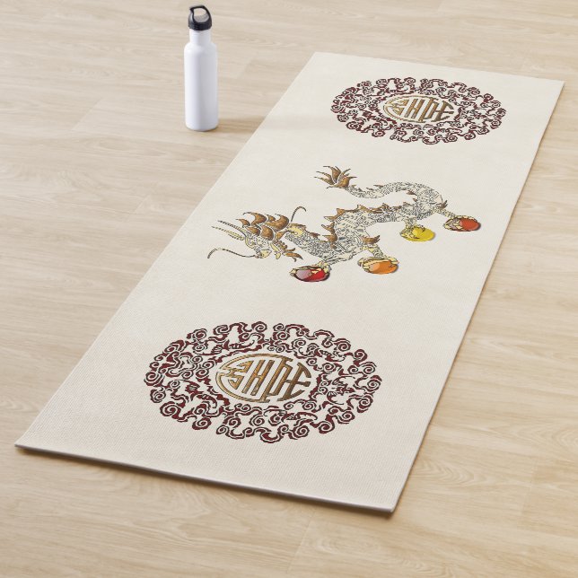 Tapis De Yoga Dragon Chakra (En situation)