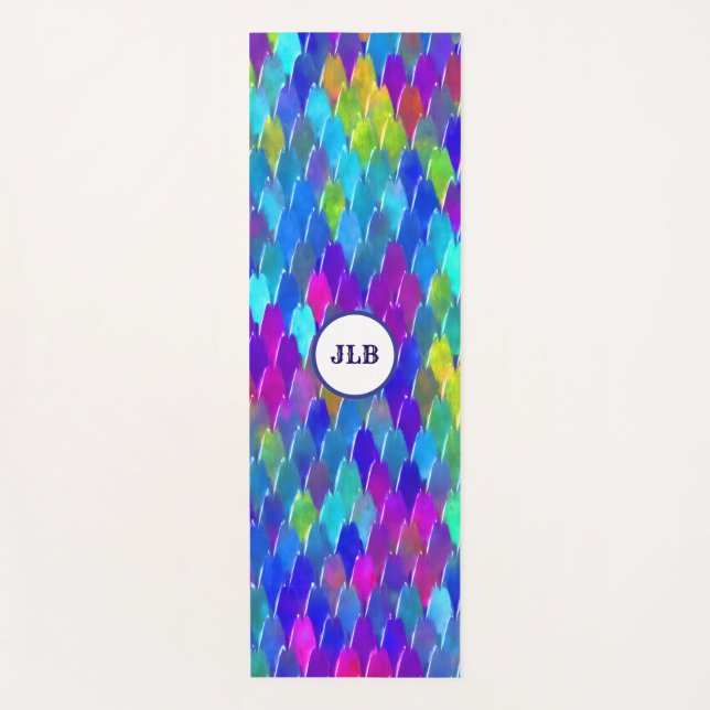 Tapis De Yoga Dragon Scales (Devant)