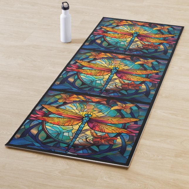 Tapis De Yoga Dragonfly Yoga Mat (En situation)