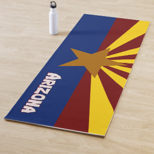 Tapis De Yoga Drapeau de l'Arizona