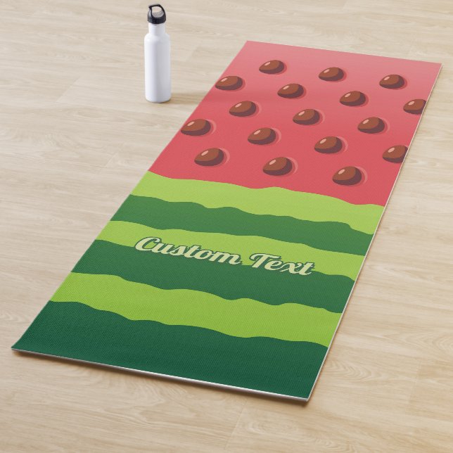 Tapis De Yoga Drapeau de pastèque (En situation)