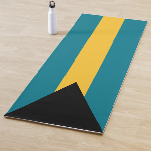 Tapis De Yoga Drapeau des Bahamas