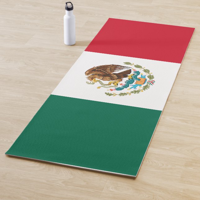 Tapis De Yoga Drapeau mexicain (Mexique) (En situation)