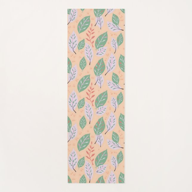 Tapis De Yoga Drifting Leaves (Devant)