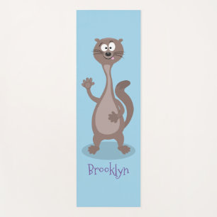 Tapis De Yoga Drôle dessin animé en toile
