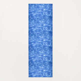 Tapis De Yoga Eau d'océan bleue 
