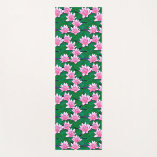 Tapis De Yoga Eau rose Nichée dans une piscine