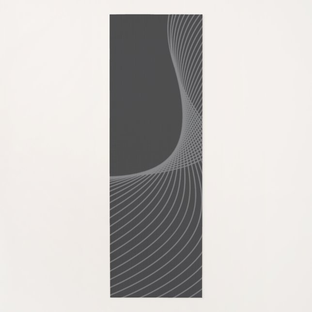 Tapis De Yoga Elégant, chic, simple, moderne motif graphique (Devant)