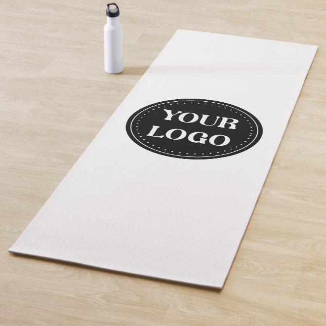 Tapis De Yoga élégant, contemporain, poli et personnalisable (En situation)