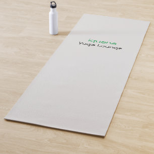 Tapis De Yoga Élégant Iguana Yoga Lounge Fitness Mat