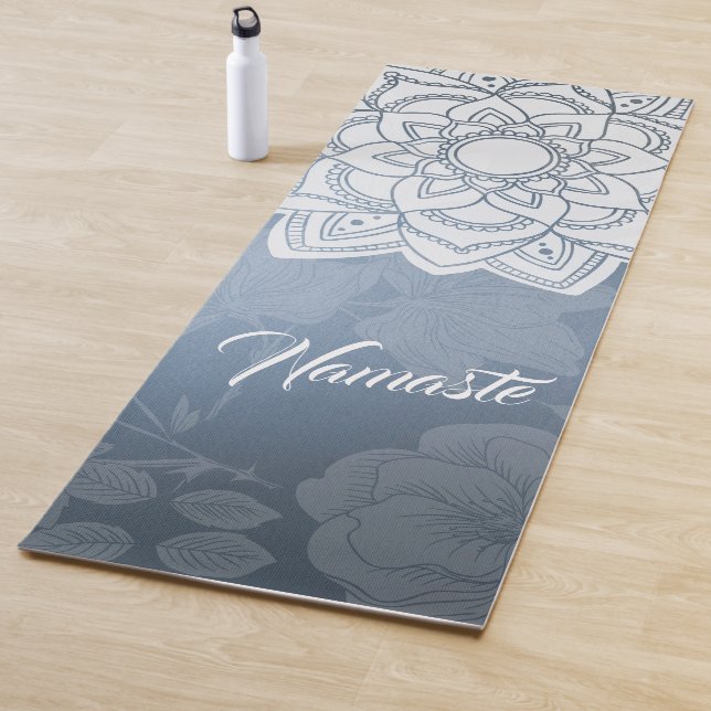 Tapis De Yoga Élégant instructeur de méditation YOGA Mandala Flo (En situation)