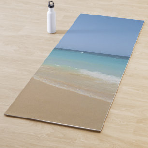 Tapis De Yoga Elégant Modèle de sable brun à l'élégante ble