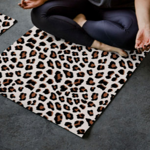 Tapis De Yoga Empreinte de léopard