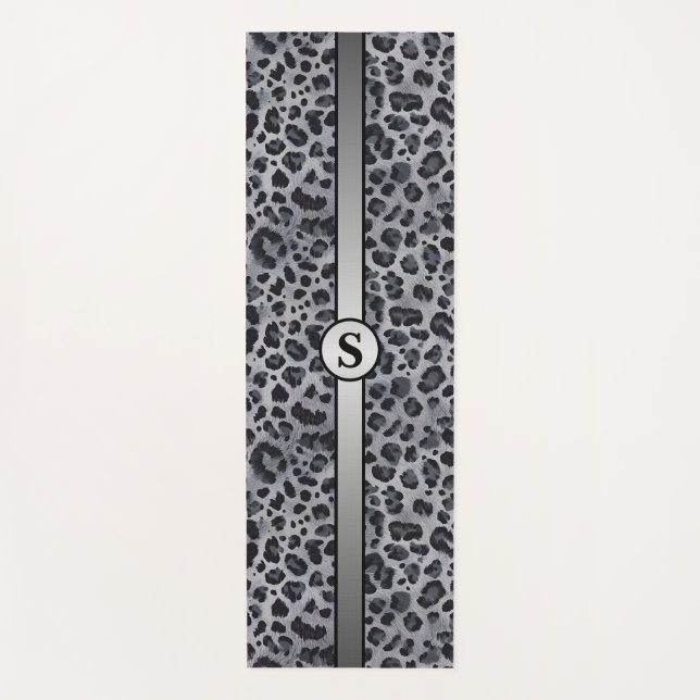 Tapis De Yoga Empreinte de léopard élégant (Devant)