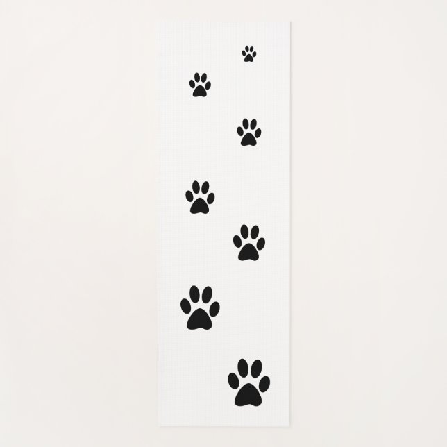 Tapis De Yoga Empreinte de patte YOGA MAT (Devant)