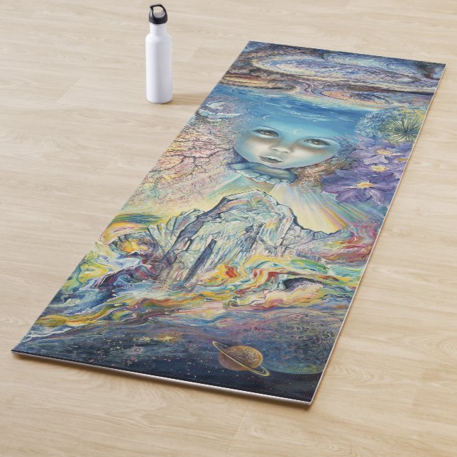 Tapis De Yoga Enfant de l'univers Yoga Mat (En situation)