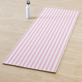 Tapis De Yoga Eve et Sofie rose stries