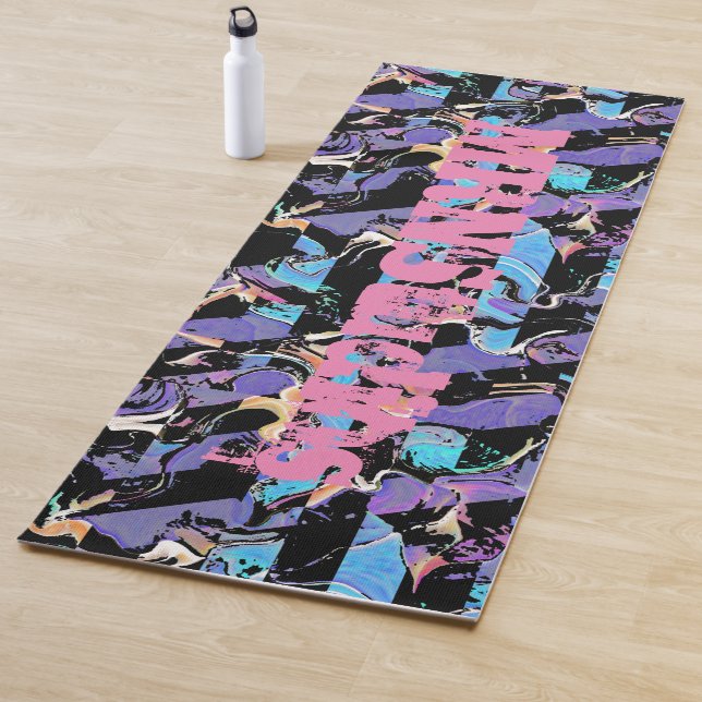 Tapis de yoga Eyesore (En situation)