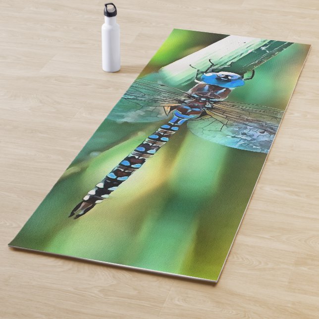 Tapis De Yoga Fantasy Dragonfly (En situation)