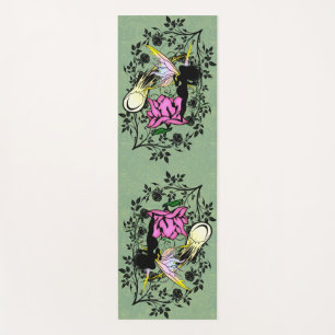 Tapis De Yoga Fée de l'ombre de rose