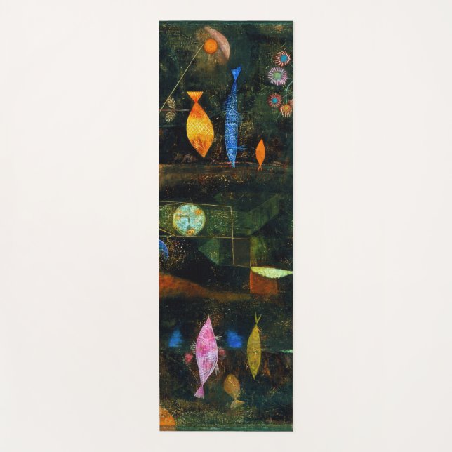 Tapis De Yoga Fish Magic, Paul Klee (Devant)