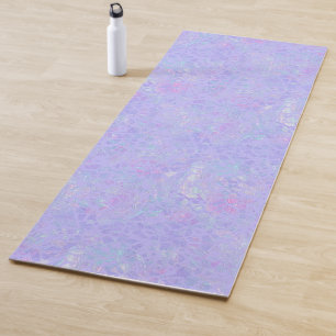 Tapis De Yoga Flacons violets et multicolores