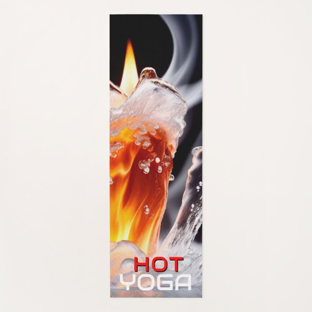 Tapis De Yoga Flamme de yoga chaud - Yoga Mat (Devant)