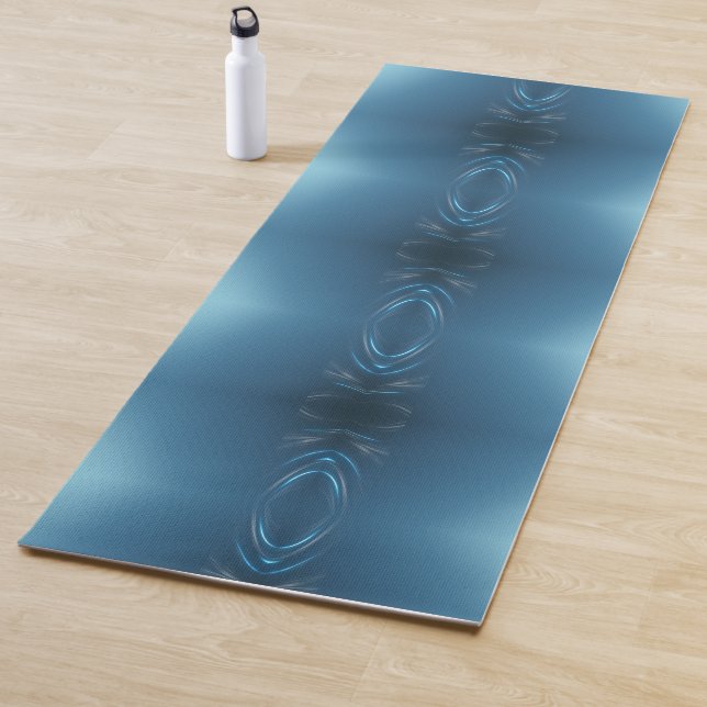 Tapis De Yoga Flèches bleues (En situation)