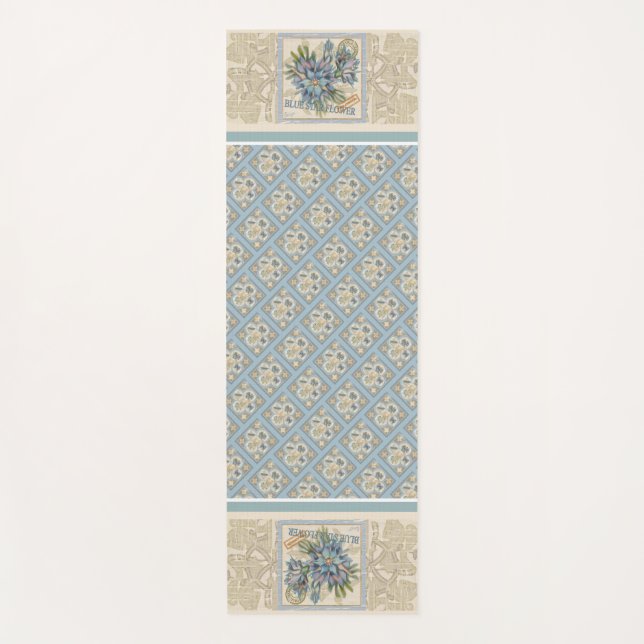 Tapis De Yoga Fleur bureau de création G (Devant)