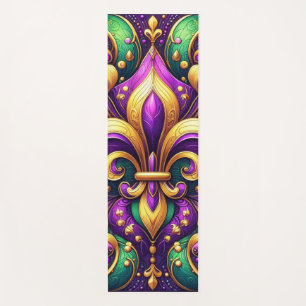 Tapis De Yoga fleur de lis