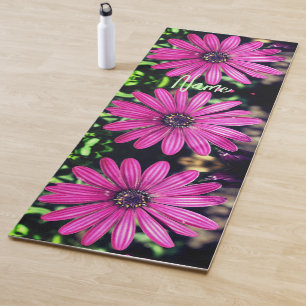 Tapis De Yoga Fleur de marguerite africaine violet unique person