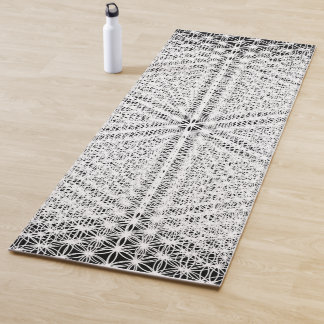 Tapis De Yoga Fleur des passages complexes d'armure de la vie