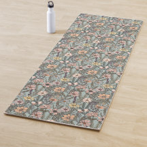 Fleur sauvage rétro jaune rose écume de mer