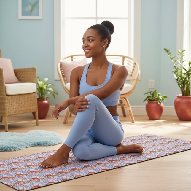 Tapis De Yoga Floraison (Créateur téléchargé)
