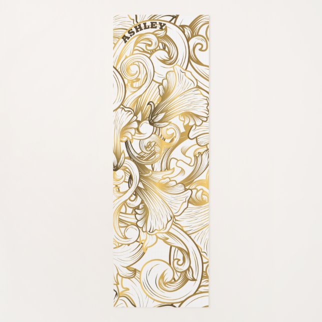 Tapis De Yoga Flore (Devant)