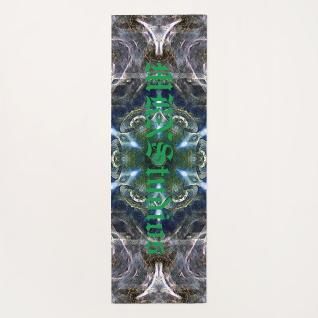 Tapis De Yoga Folk Mandala (Dos)