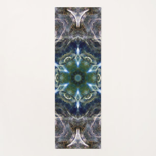 Tapis De Yoga Folk Mandala