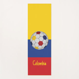 Tapis De Yoga Football Colombien